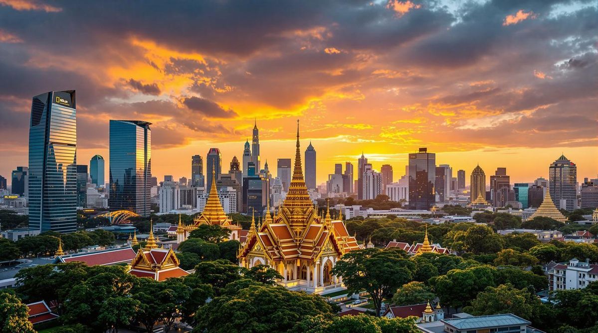 Thailand, Islands, cities & temples